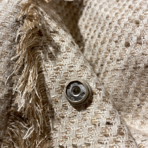 Ann May 100% Woven Silk Blazer size 10 (BT) - Picture 13 of 13